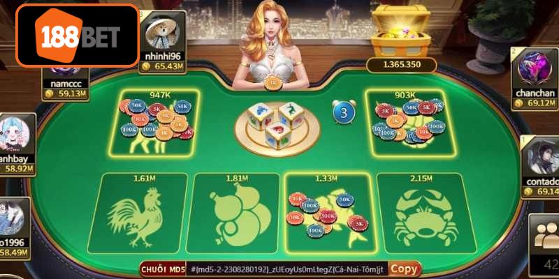 Tìm kiếm sảnh Bầu Cua đổi thưởng nhanh nhất uy tín